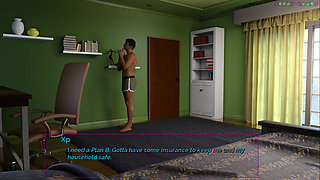 Shut up and Dance - Footjob on the Patio, Stepsis Gets Horny (ep. 11-1)