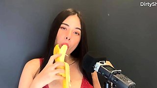 Chubby Brunette Big Boobs Dildo Masturbation