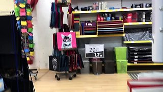 Reality european amateur sucks cock for cash outdoors