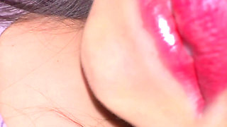 Horny Girl Brush her teeth after go to collage because sometimes ago she got rough fuck from stepdad