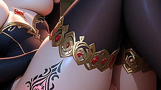 Lustrender: Kurdish Shadow Elf Witch Pregnant Nipple Pull - Ai Video