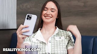 Hazel Moore and James Angel's big cock action by RK Prime