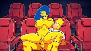 Homer simpson, creampie compilation, futa animation