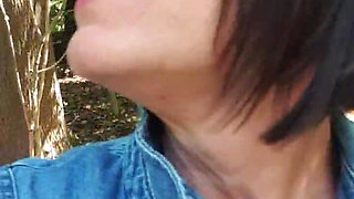 Nude in a Public Place with Squirt