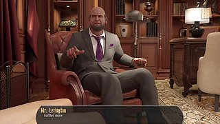 3D erotic story featuring a hot brunette with big boobs