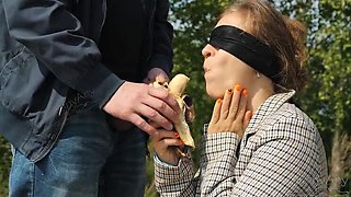 Best Friend Cheats On Me In Public Park - Asian Amateur Outdoor Blowjob & Cum Swallow Game
