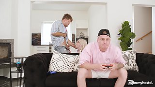 Raunchy blondie breathtaking adult movie