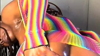 Busty amateur Ryana on solo masturbation