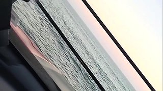 Amateur brunette Michelle with small tit