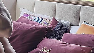 Fucking the Hot Girl Raw and Cumming in Her