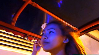 Tiny Thai teen picked up and fucked