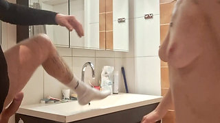 Fucking in the toilet