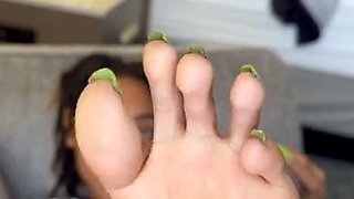 Blonde And Brunette Foot Fetish Fucking
