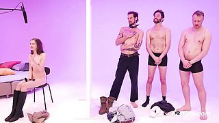 Big tits movie with pin-up sugar baby from Ersties