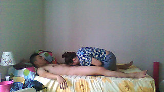 Submissive Teen Chinese Slut Sucks My Dick and Swallows My Cum