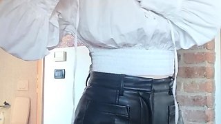 Beautiful blonde nanny and big boobed blonde MILF get pumped