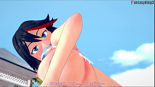 Ryuko Matoi Sexy Bikini Sex