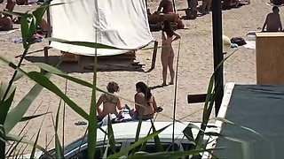 Nudist Horny Naked Milfs Tanning At The Beach Spycam Voyeur