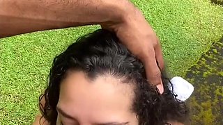 Lena Paul's Waterfall Passion with Sophia in Sensual Bliss