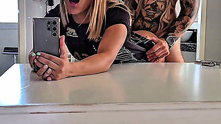 Intense Fucking in Front of the Mirror with Delicious Internal Cumshot Ends in Squirt