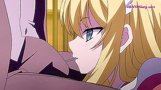 Blonde maid serves creamy morning ride in vintage uniform ⋆ Exclusive Hentai