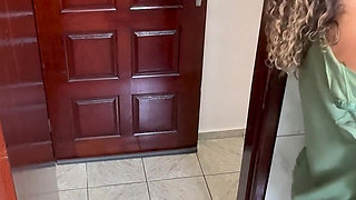 A Rubs Against His Step-sister in the Bathroom