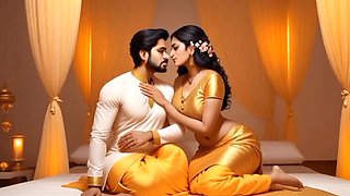 Indian Sister-in-Law Teaches Stepbrother Hardcore Anal & Doggy Style Sex