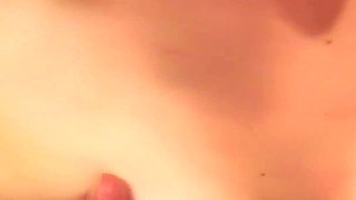 2 Cumshots Between My Tits
