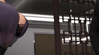 Hot Secretary Humiliated and Face Fucked by Big Cock Boss