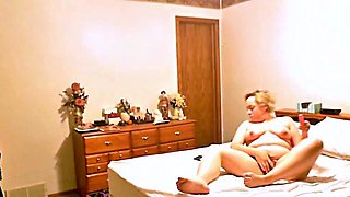 My stepmother caught filming own masturbation