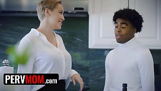 Ryan Keely trains nourish stepsona and stepdaughter Hannah Grace a lesson in xxx education