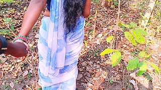Indian Stepmom and Stepson Hardcore Fucking in Jungle