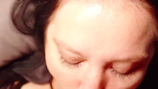 He's on Top - POV Blowjob & Cum Swallow