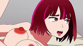 Oshi No Koaqua Fucks His Stepsister Ruby and Best Friend Kana  Rough Anal Sex  Oshi No Ko Hentai, Uncensored