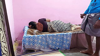 Real video of Aunty pulling and hugging her while she is sleeping and having sex with her