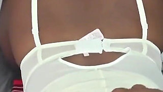 20yo Ebony Girl with a Big Round Ass Sucks Cock & Gets Boned by a Black Guy with a Long Dick and She Likes It Very Much, Leaves