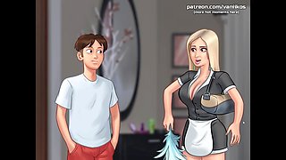 Steamy cartoon anime sex with Vaniikos
