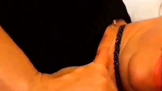 Selena's Posing in Tights and Sex Games in Bed