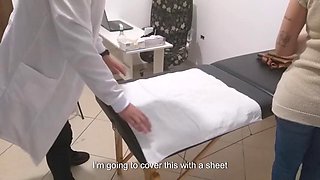 Routine anal checkup by a real proctologist