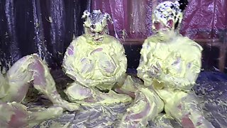 Foam Fun with Cheyenne Hannah  Skyler