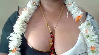 Telugu Andhra Jasmine Flowers Aunty Bigboobs Bouncing Puffy Nipples Massage Shaking Dirty Talks About Fucking for Stepbrother