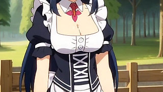 Anime girls dancing