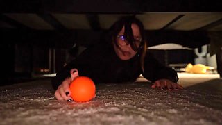 Stuck Under Bed after Workout, what did you put inside me?!