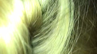 Blonde Sucking My Cock Before Going to Sleep