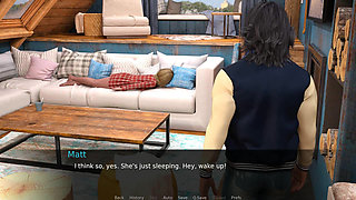 Nursing back to pleasure: guy with a big cock fucks sweaty girl deep in her pussy in the gym ep 96