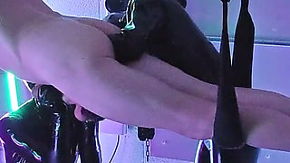 Latex Alien Lab: Anal Fisting Suspension Experiments