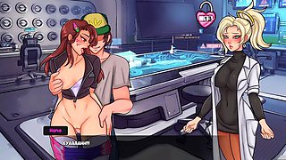 Doctor Angela gives him an unforgettable blowjob in Erosland