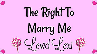 The Right to Marry Me Audio