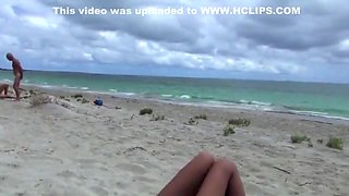 Sex on a public beach