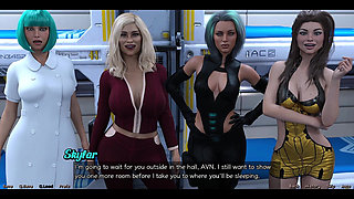 Stranded in Space - Competition Between MILFs and Teens